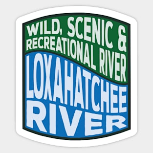 Loxahatchee River Wild, Scenic and Recreational River Wave Sticker